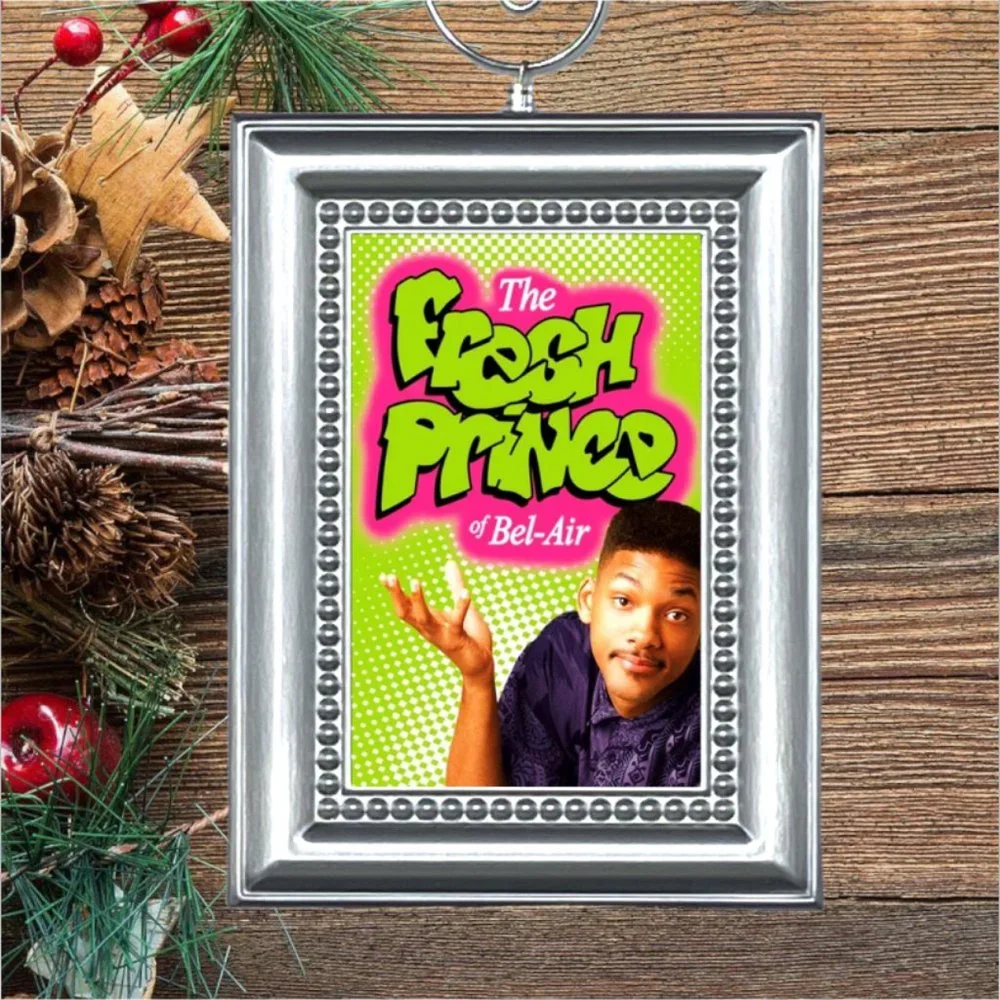 The Fresh Prince of Bel-Air Will Smith TV Show Memorabilia‎ Christmas Ornament
